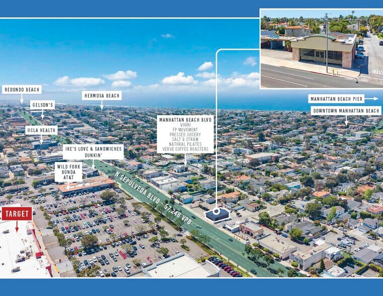 1315 N Sepulveda Blvd, Manhattan Beach, CA à louer - Photo du bâtiment - Image 3 de 14