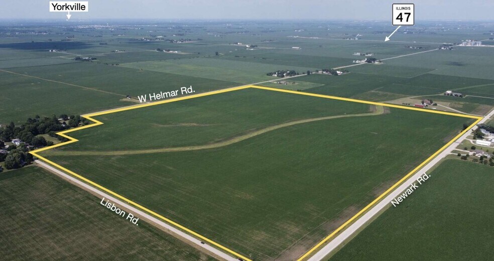 W Helmar Rd. and Lisbon Rd., Newark, IL à vendre - Aérien - Image 2 de 6