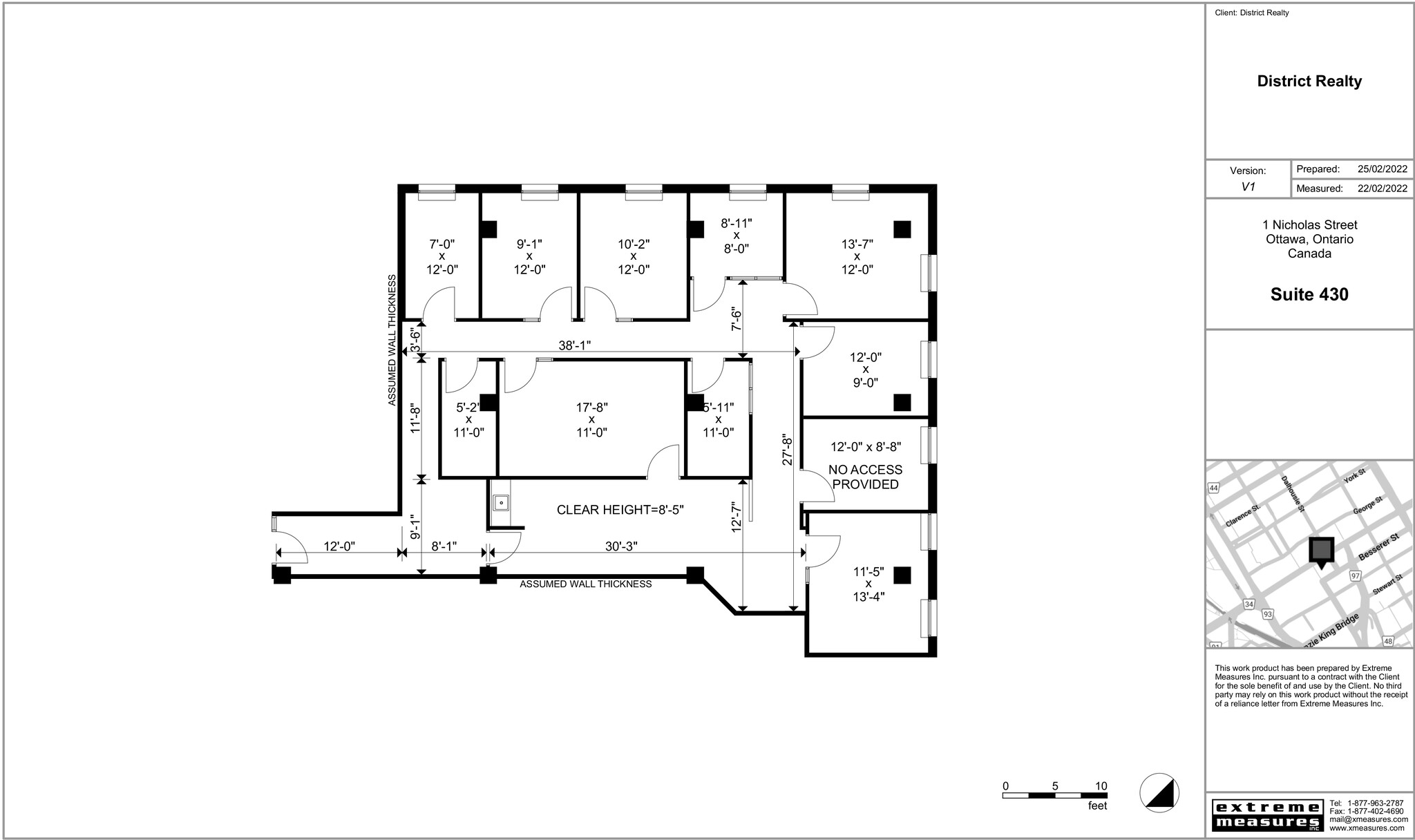 1-5 Nicholas St, Ottawa, ON à louer Plan d  tage- Image 1 de 1