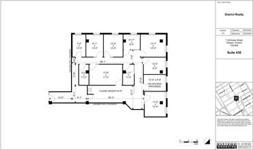 1-5 Nicholas St, Ottawa, ON à louer Plan d  tage- Image 1 de 1