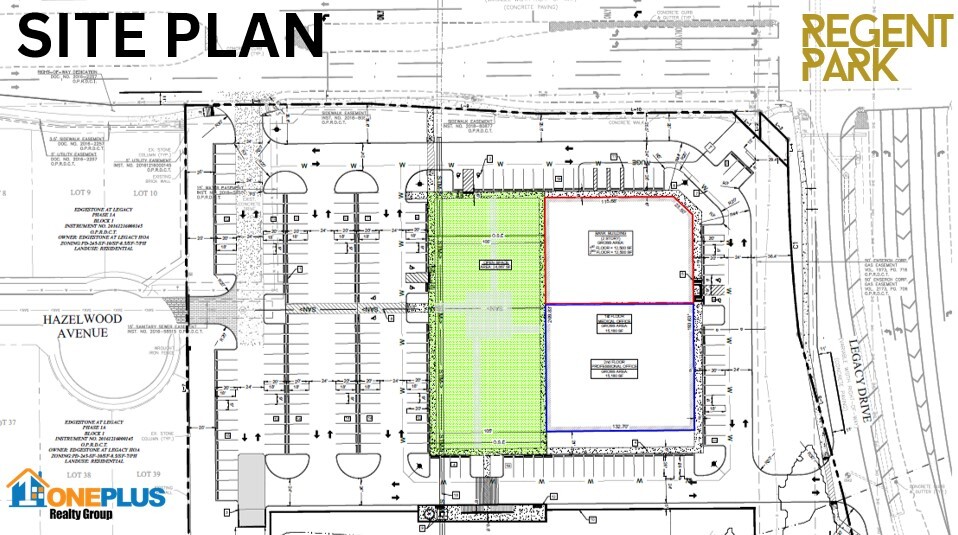 SWC Stonebrook Parkway and Legacy Drive, Frisco, TX à vendre - Plan de site - Image 2 de 13