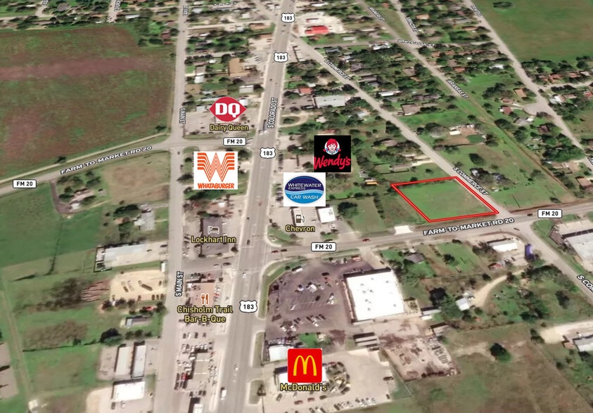 TBD S Commerce St, Lockhart, TX for sale - Plat Map - Image 3 of 12