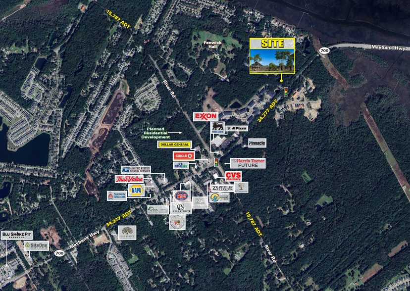 General Cornwallis Dr, Johns Island, Johns Island, SC for lease - Aerial - Image 3 of 6