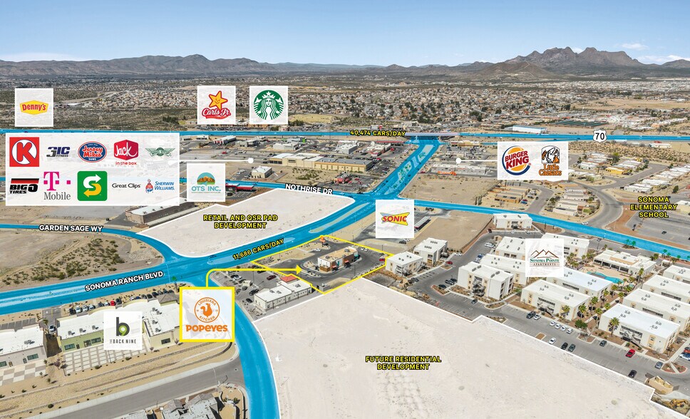 4520 N Sonoma Ranch Blvd, Las Cruces, NM à vendre - Photo du bâtiment - Image 3 de 7