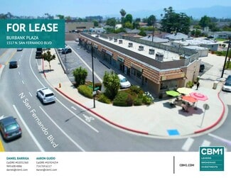 More details for 1513-1527 N San Fernando Blvd, Burbank, CA - Office/Retail for Lease