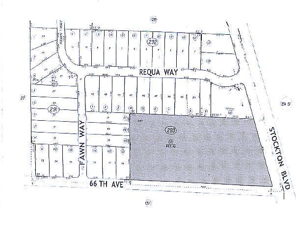 7270-7298 Stockton Blvd, Sacramento, CA for sale - Plat Map - Image 2 of 15