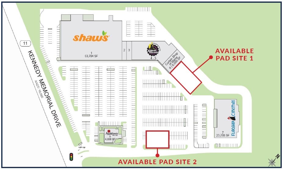 251 Kennedy Memorial Dr, Waterville, ME à louer - Photo du bâtiment - Image 1 de 5