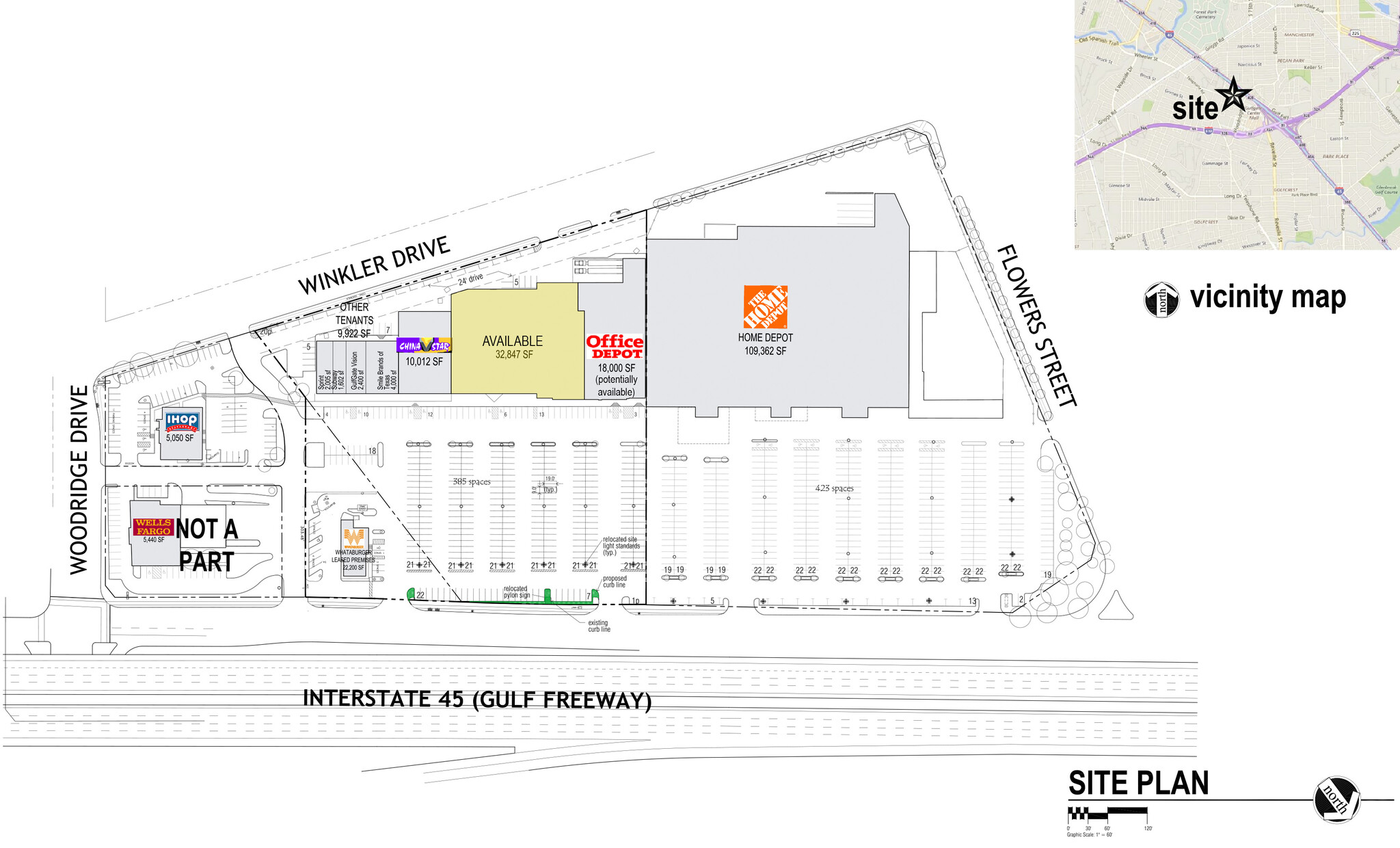 6888 Gulf Fwy, Houston, TX for lease Site Plan- Image 1 of 1