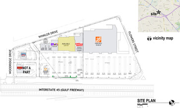 6888 Gulf Fwy, Houston, TX for lease Site Plan- Image 1 of 1