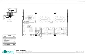 400 Perimeter Center Ter, Atlanta, GA for lease Floor Plan- Image 1 of 2