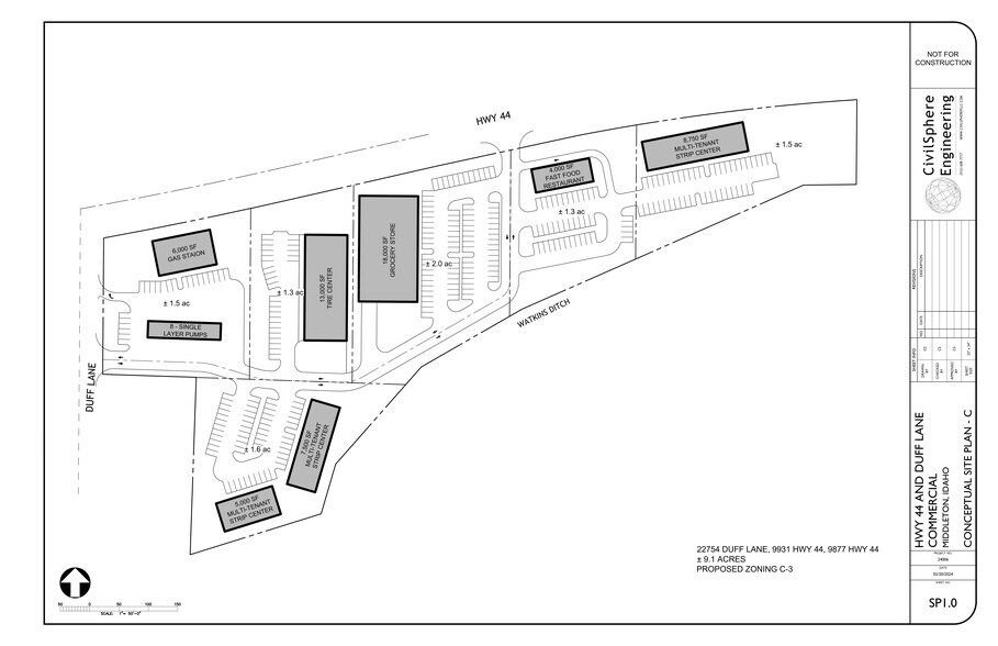 22754 Duff Ln, Middleton, ID à vendre - Plan de site - Image 2 de 2