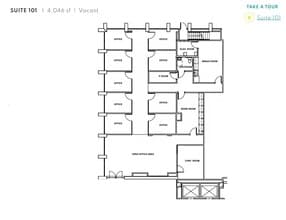 591 Camino de la Reina, San Diego, CA for lease Floor Plan- Image 1 of 1
