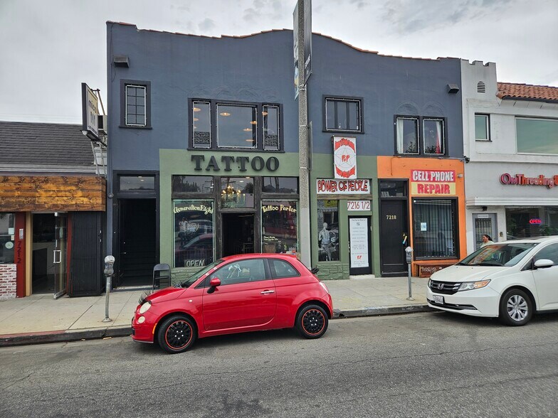 7214-7218 Melrose Ave, Los Angeles, CA à louer - Photo du bâtiment - Image 1 de 13
