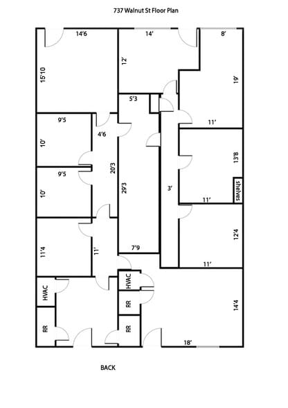 737 Walnut St, Macon-Bibb, GA à louer - Photo du bâtiment - Image 3 de 5