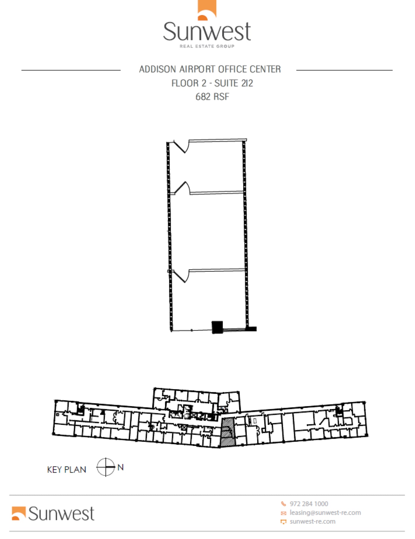 16051 Addison Rd, Addison, TX à louer Plan d’étage- Image 1 de 1
