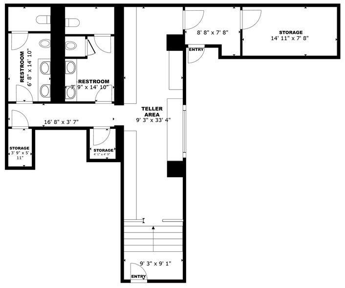 722 N Broadway Ave, Oklahoma City, OK for lease - Floor Plan - Image 2 of 4