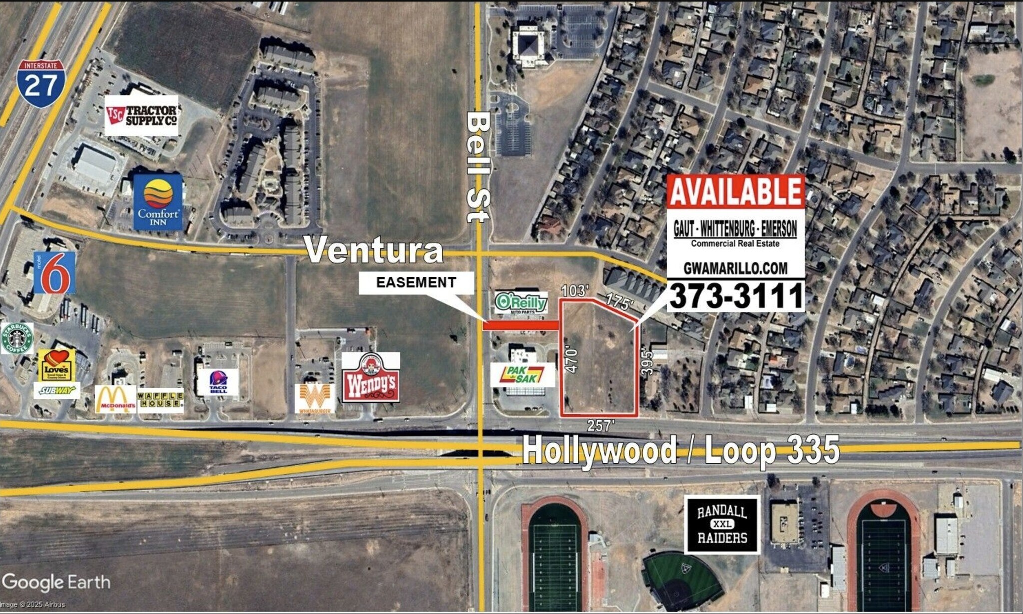 Hollywood & Loop 335, Amarillo, TX for sale Building Photo- Image 1 of 2
