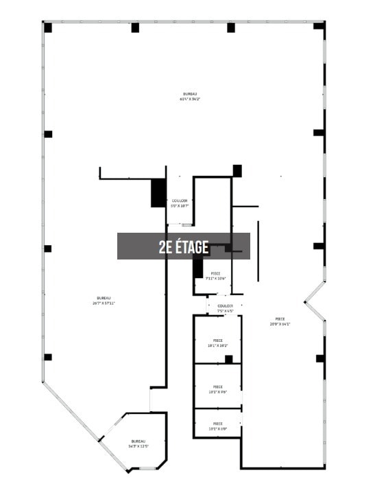 1850 Rue Panama, Brossard, QC for lease Floor Plan- Image 1 of 12