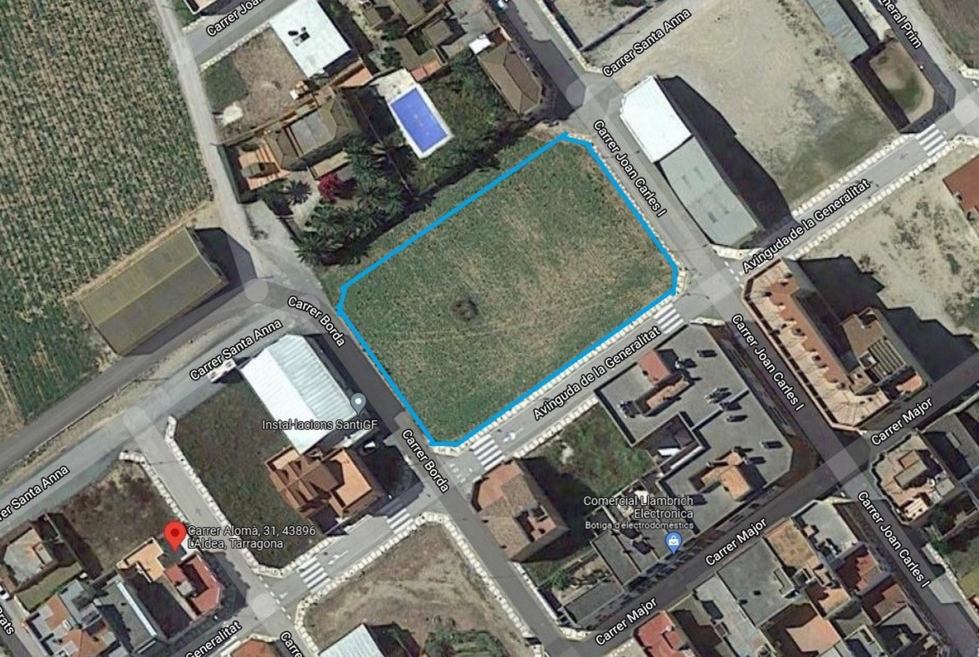 Terrain dans L'Aldea, Tarragona à vendre Photo du bâtiment- Image 1 de 4