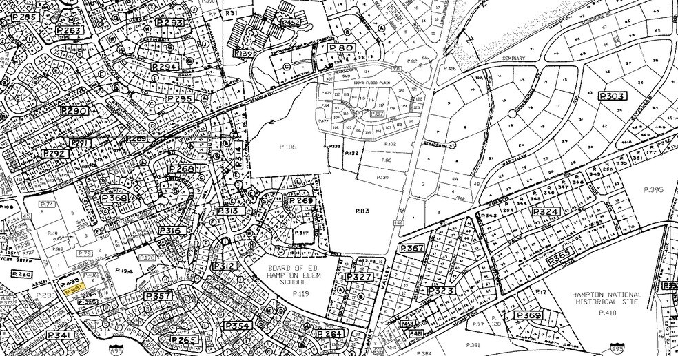 1215 York Rd, Lutherville Timonium, MD à louer - Plan cadastral - Image 3 de 6