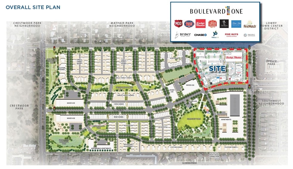 7111 E. Lowry Blvd, Denver, CO for lease - Site Plan - Image 2 of 11