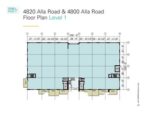 4800 Alla Rd, Los Angeles, CA for lease Floor Plan- Image 1 of 1