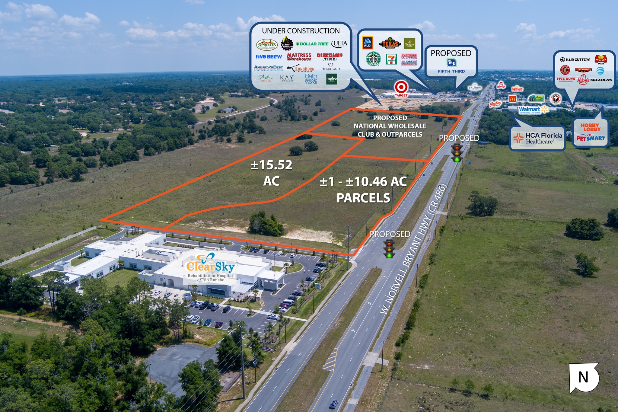 0 W Norvell Bryant Hwy, Lecanto, FL for lease Primary Photo- Image 1 of 6