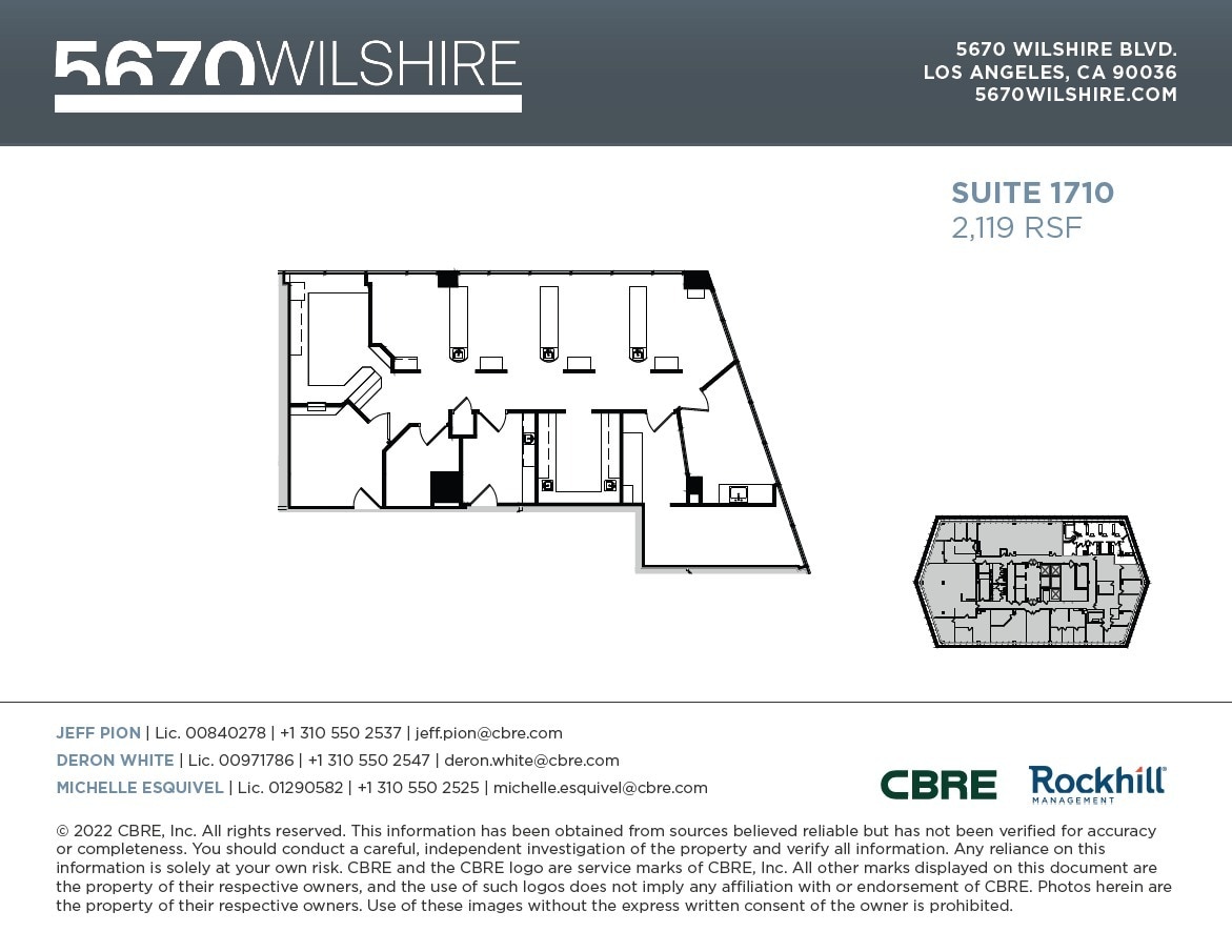 5670 Wilshire Blvd, Los Angeles, CA for lease Floor Plan- Image 1 of 1
