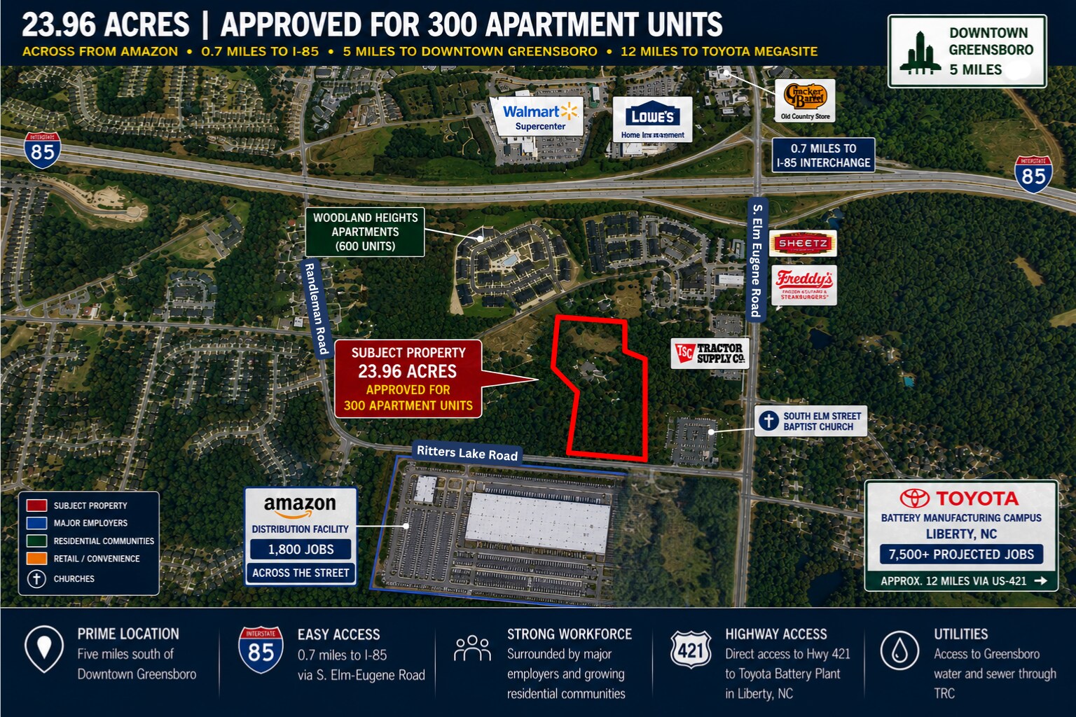 23.96 Acre Multifamily Site portefeuille de 2 propriétés à vendre sur LoopNet.ca Photo du bâtiment- Image 1 de 3