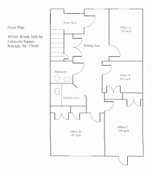 4922-4948 Windy Hill Dr, Raleigh, NC for lease - Building Photo - Image 2 of 7