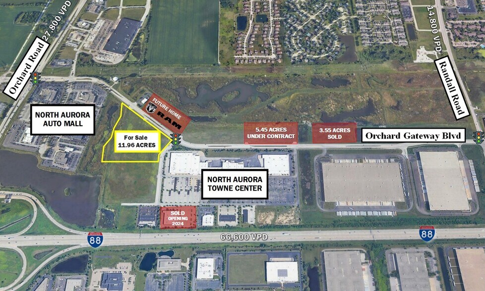 Orchard Gateway Boulevard, North Aurora, IL for sale - Building Photo - Image 2 of 4