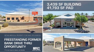Plus de détails pour 77 S Val Vista Dr, Gilbert, AZ - Commerce de détail à louer