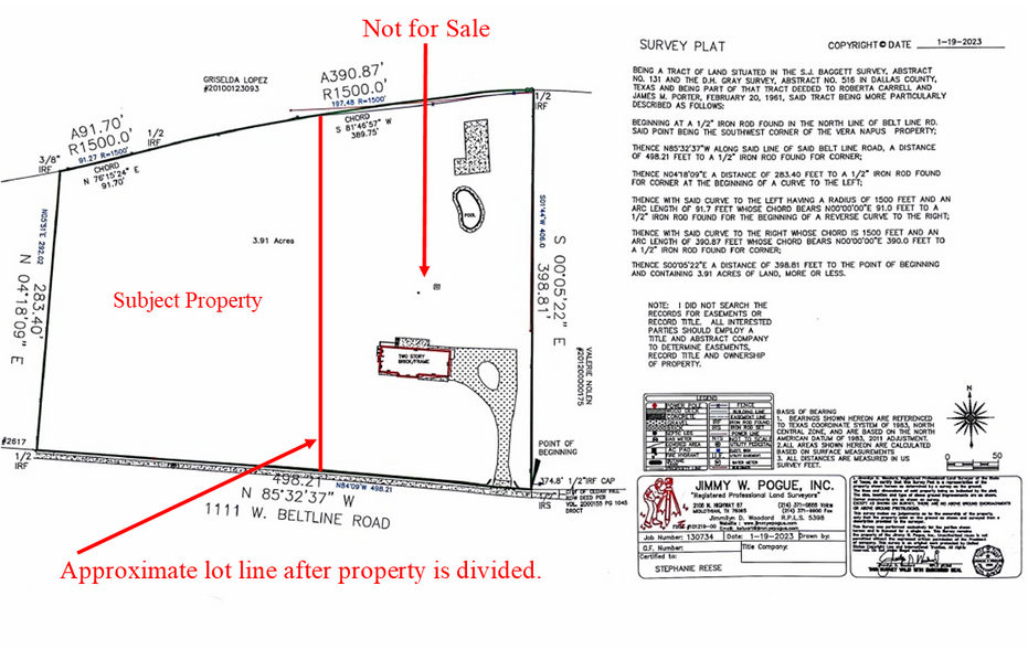 1111 W. Beltline Road, Cedar Hill, TX à vendre - Photo du bâtiment - Image 3 de 4