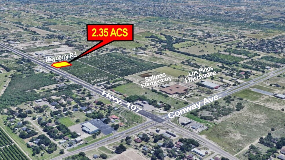 Highway 107 & Mayberry Rd, Mission, TX à vendre - Photo du bâtiment - Image 3 de 4