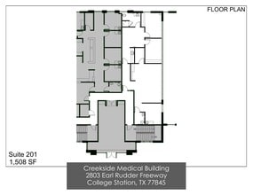 2803 Earl Rudder Freeway, College Station, TX à louer Plan d’étage- Image 2 de 2