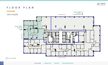 1700 N Moore St, Arlington, VA for lease Floor Plan- Image 1 of 1