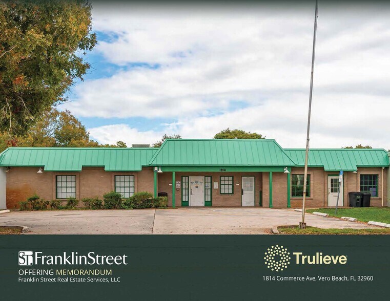 1814 Commerce Ave, Vero Beach, FL à vendre - Photo du bâtiment - Image 1 de 10