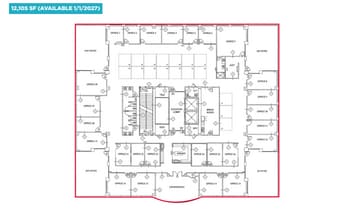 2800 Cantrell Rd, Little Rock, AR for lease Floor Plan- Image 1 of 1