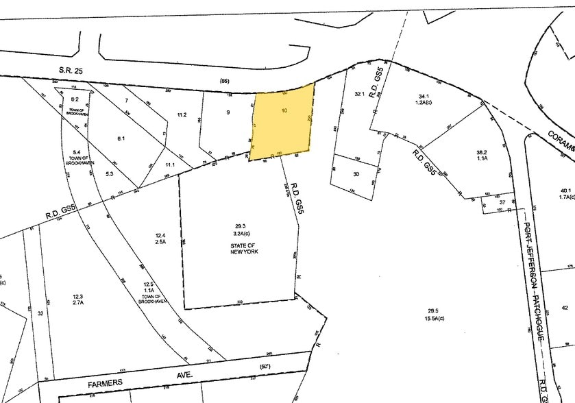 406 Middle Country Rd, Coram, NY for sale - Plat Map - Image 2 of 2