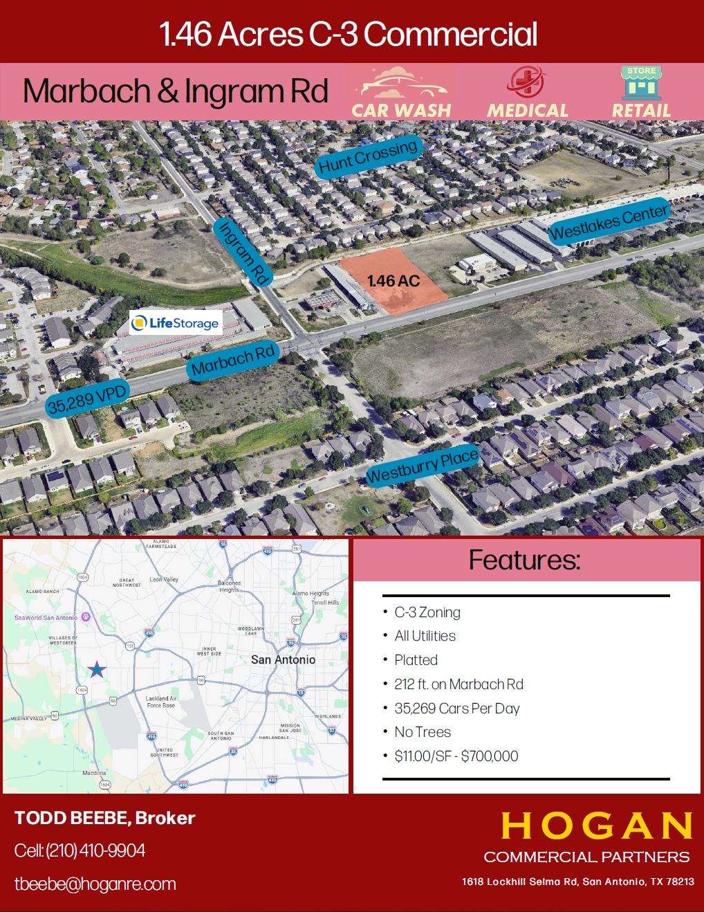 Marbach & Ingram, San Antonio, TX for sale Building Photo- Image 1 of 3