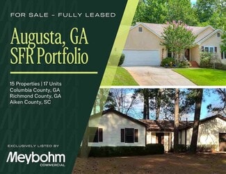 Plus de détails pour Augusta, GA SFR Portfolio – Multi-résidentiel à vendre, Evans, GA