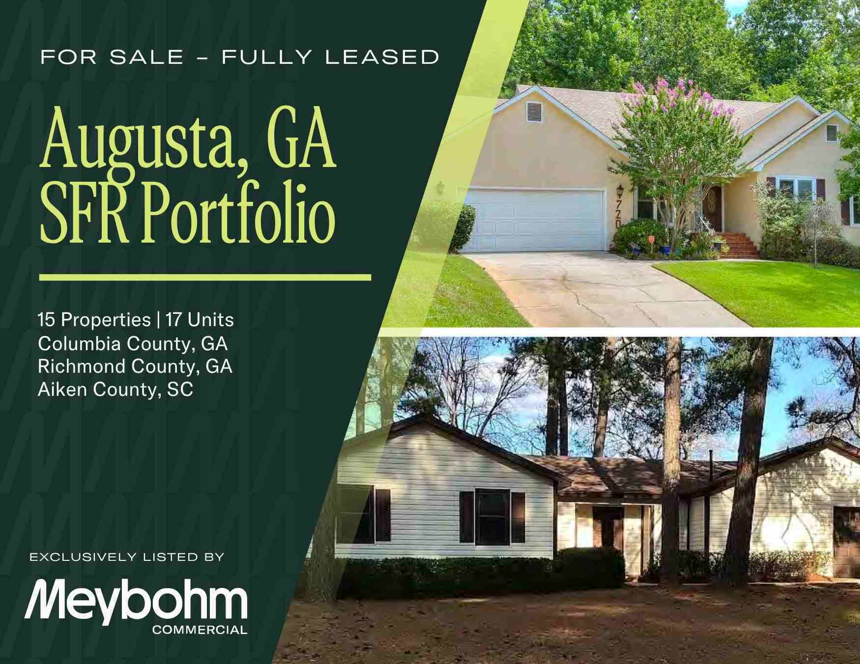 Augusta, GA SFR Portfolio portfolio of 1 properties for sale on LoopNet.ca Building Photo- Image 1 of 21