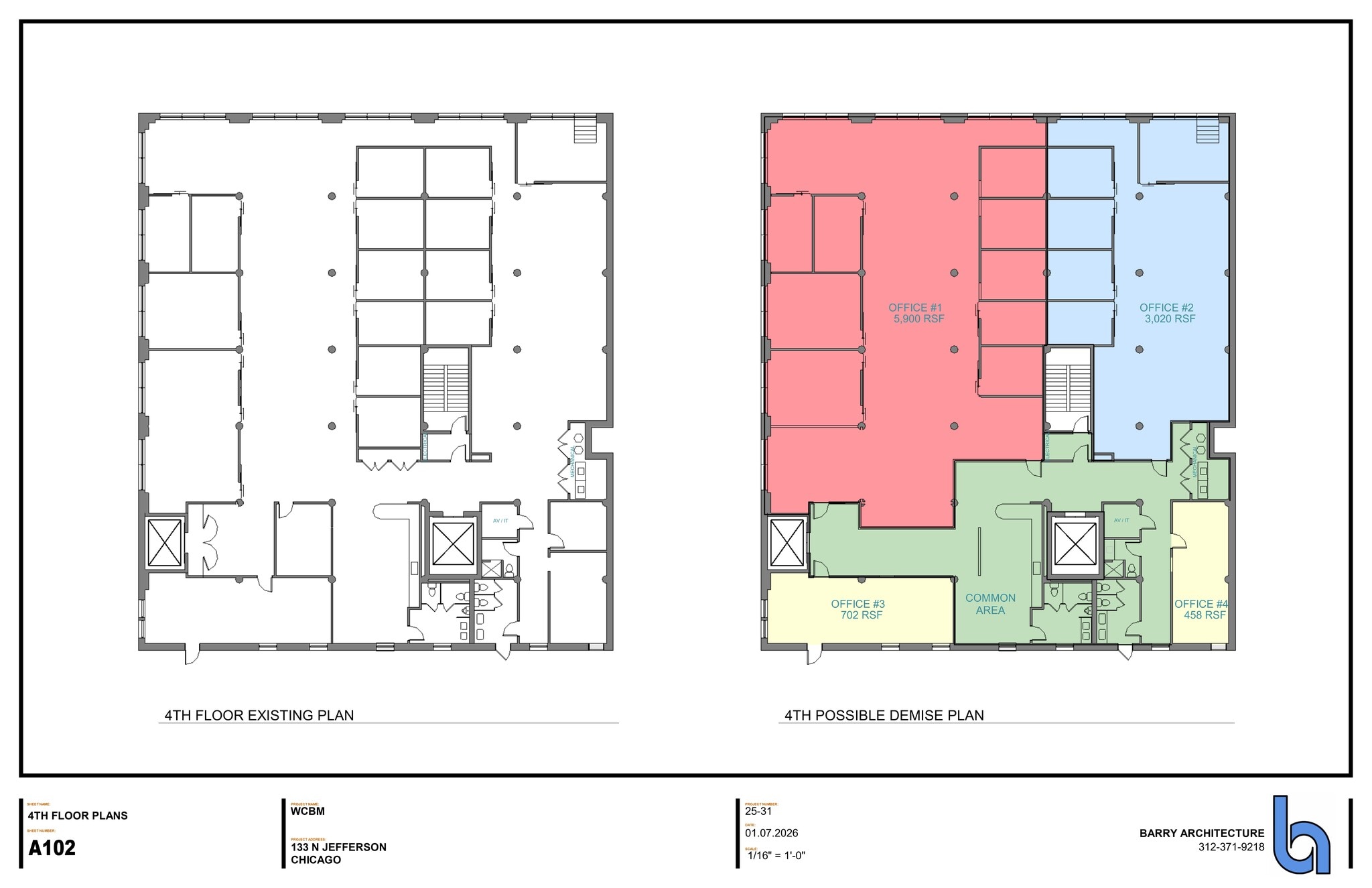 133 N Jefferson St, Chicago, IL for lease Site Plan- Image 1 of 5