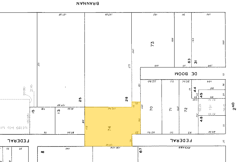 60 Federal St, San Francisco, CA for sale - Plat Map - Image 2 of 9