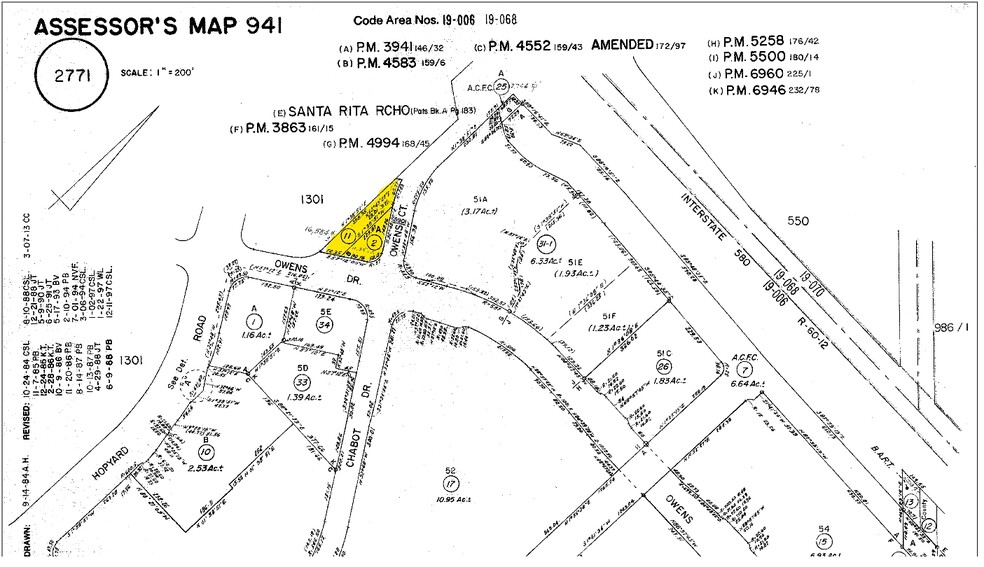 5701-5901 Owens Dr, Pleasanton, CA for lease - Plat Map - Image 3 of 3