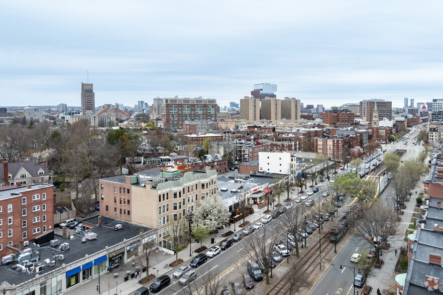 1038 Beacon St, Brookline, MA for lease - Aerial - Image 3 of 6