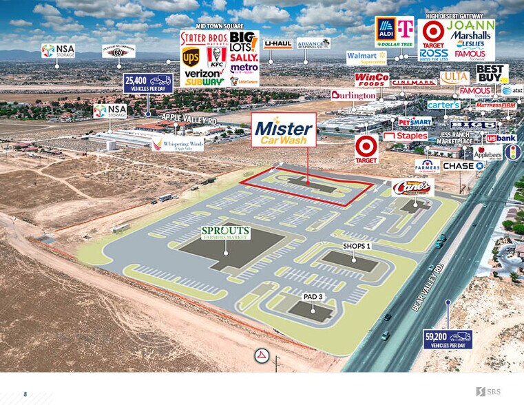 SEC. Bear Valley & Apple Valley Rd, Apple Valley, CA à vendre - Photo du bâtiment - Image 3 de 8