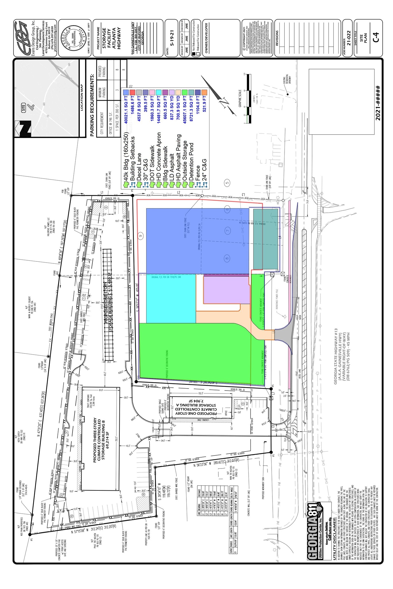 948 Gainesville Hwy, Buford, GA for lease Site Plan- Image 1 of 2