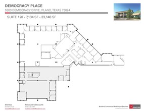 5300 Democracy Dr, Plano, TX à louer Plan d  tage- Image 1 de 1