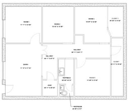 11126 Shady Trl, Dallas, TX à louer Plan d’étage- Image 1 de 1